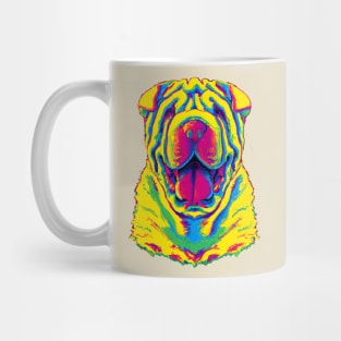 Shar Pei Wrinkle-Mouth Design Mug